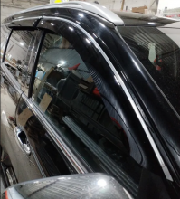 Ветровики 4-х окон, CT, c хром. молдингами