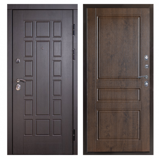 Входная дверь Termo-door Виргиния Венге - Классика Дуб