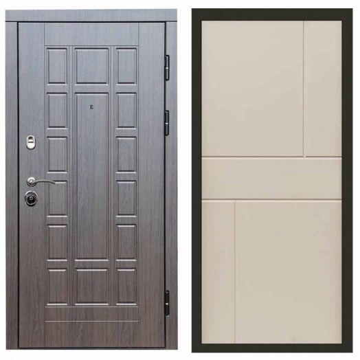 Входная дверь Termo-door Виргиния Венге - Горизонт Слоновая кость