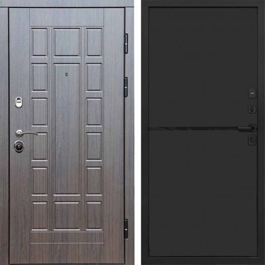 Входная дверь Termo-door Виргиния Венге - Нео Black