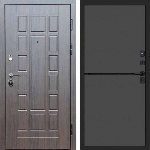 Входная дверь Termo-door Виргиния Венге - Нео Графит