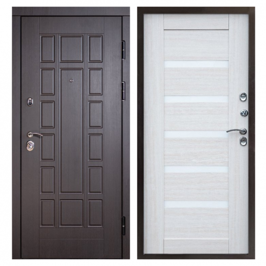 Входная дверь Termo-door Виргиния Венге - Царга Лиственница