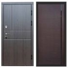 Входная дверь Termo-door Вертикаль Венге - Porte Шоколад