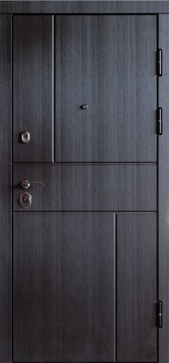 Входная дверь Termo-door Вертикаль Венге - Зеркало триумф Дуб