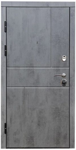 Входная дверь Termo-door Вертикаль Бетон - Мастино Дуб