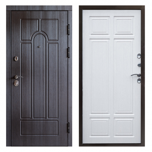 Входная дверь Termo-door Модена Венге - Лиственница премиум