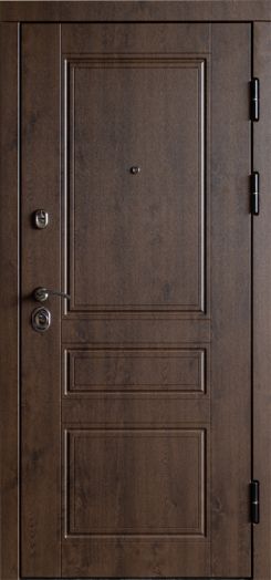 Входная дверь Termo-door Орегон Дуб - Спарта Белое дерево