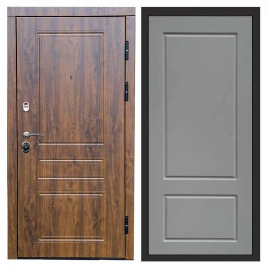 Входная дверь Termo-door Орегон Дуб - Марсель Грей софт