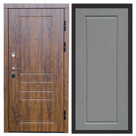 Входная дверь Termo-door Орегон Дуб - Гранд Грей софт