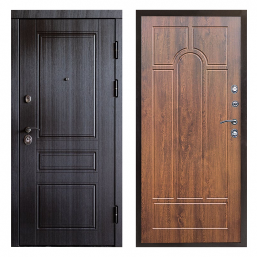 Входная дверь Termo-door Орегон Венге - Арка Дуб