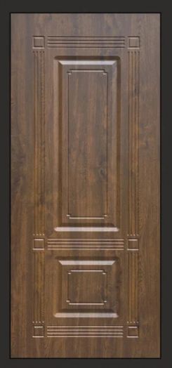 Входная дверь Termo-door Орегон Графит - Мадрид Дуб