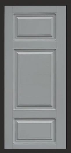 Входная дверь Termo-door Орегон Графит - Лион Грей софт