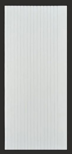 Входная дверь Termo-door Орегон Графит - FLAT Белый софт