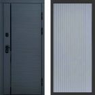 Входная дверь Termo-door Графит line - FLAT Грей софт