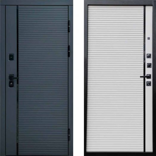 Входная дверь Termo-door Графит line - Porte White