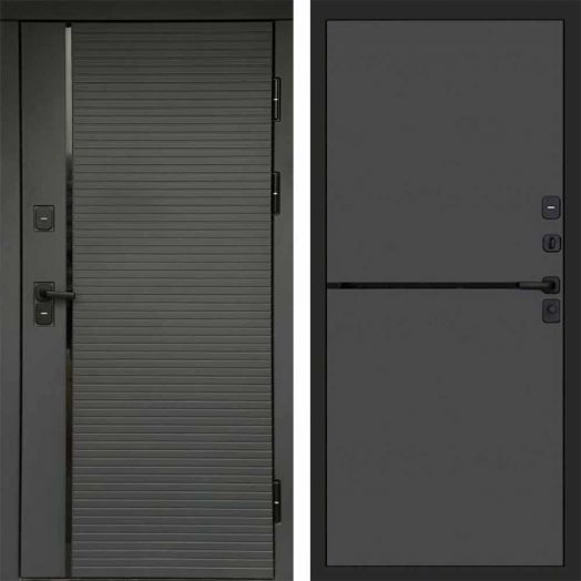 Входная дверь Termo-door Графит line - Нео Графит