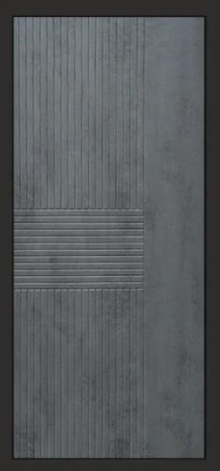 Входная дверь Termo-door Black Line - Мастино Бетон темный