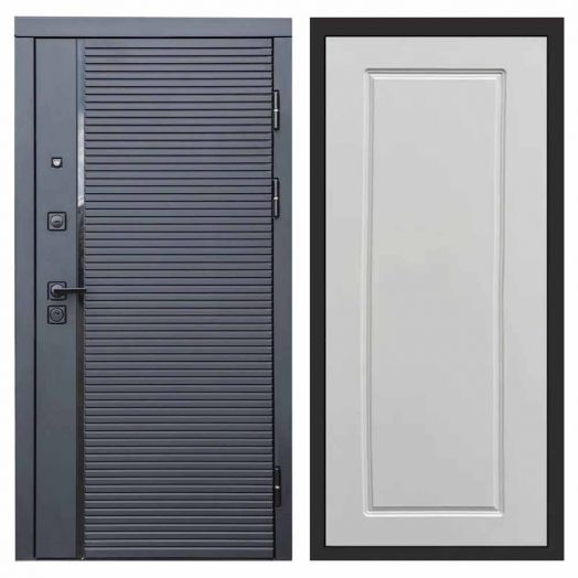 Входная дверь Termo-door Black Line - Гранд Слоновая кость