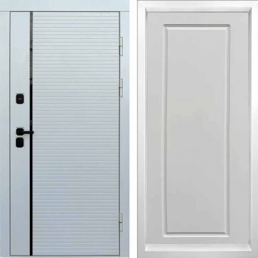 Входная дверь Termo-door WHITE LINE - Гранд Слоновая кость