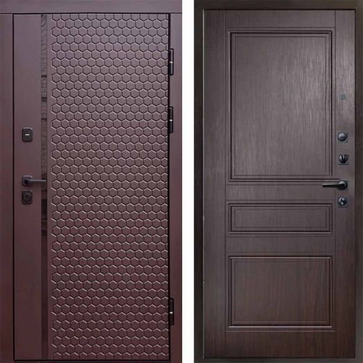 Входная дверь Termo-door Simple Шоколад - Класскика Венге