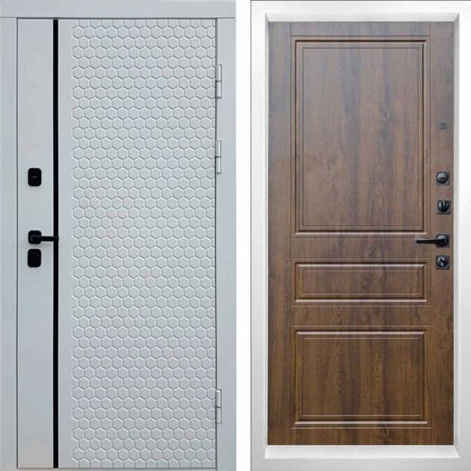 Входная дверь Termo-door Simple White - Классика Дуб