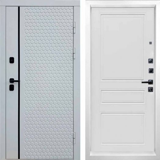 Входная дверь Termo-door Simple White - Классика Лиственница
