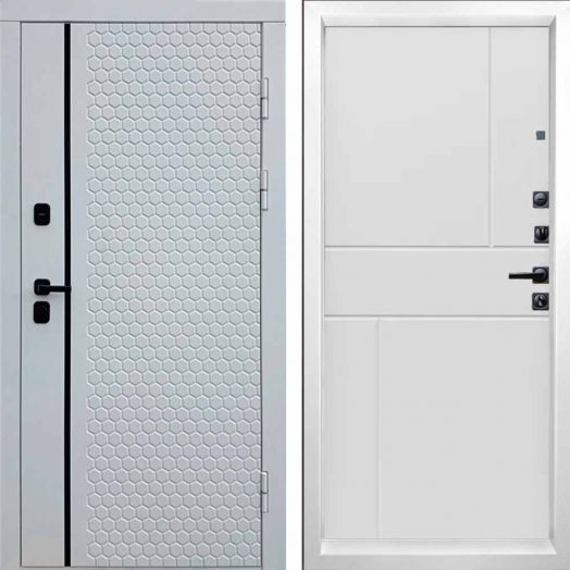 Входная дверь Termo-door Simple White - Горизонт Белый