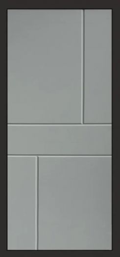 Входная дверь Termo-door Simple White - Марсель Грей софт