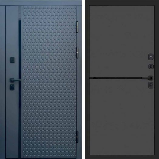 Входная дверь Termo-door Simple Графит - Нео Графит