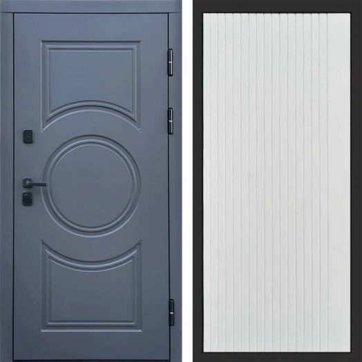 Входная дверь Termo-door Сфера - FLAT Белый софт