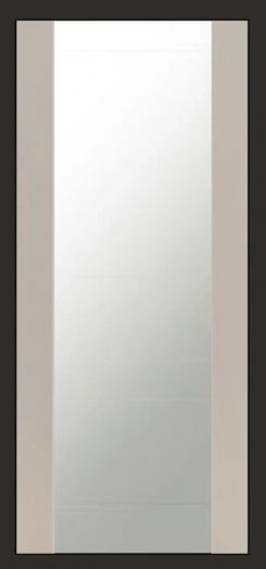 Входная дверь Termo-door Сфера - Зеркало Слоновая кость