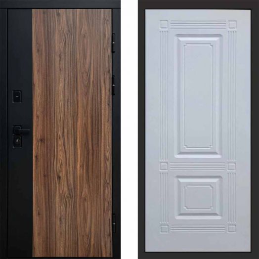 Входная дверь Termo-door Флэш - Мадрид Белый софт