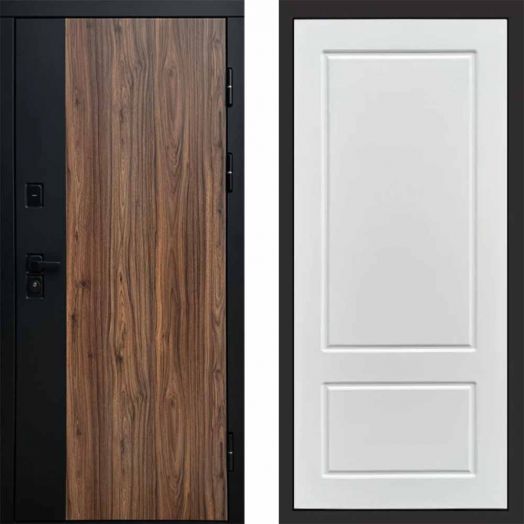 Входная дверь Termo-door Флэш - Марсель Белый софт