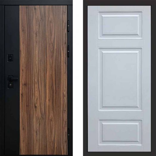 Входная дверь Termo-door Флэш - Лион Белый софт