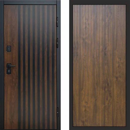 Входная дверь Termo-door Кантри - FLAT Дуб