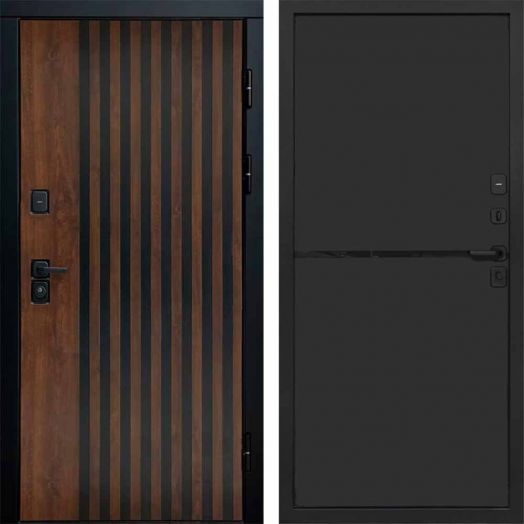 Входная дверь Termo-door Кантри - Нео Black