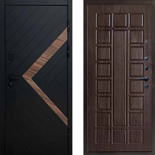 Входная дверь Termo-door Плэй - Престиж Венге