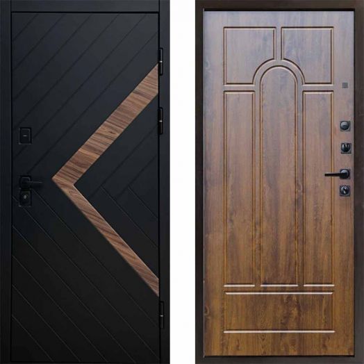 Входная дверь Termo-door Плэй - Арка Дуб