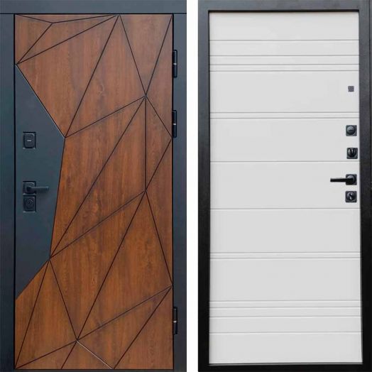 Входная дверь Termo-door Геометрия - White Line