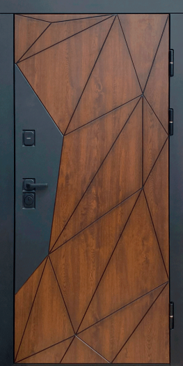 Входная дверь Termo-door Геометрия - Марсель Слоновая кость