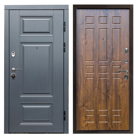 Входная дверь Termo-door Премиум Грей - Спарта Дуб