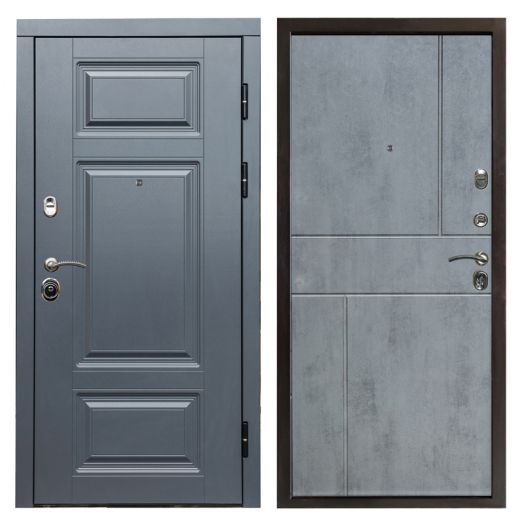 Входная дверь Termo-door Премиум Грей - Горизонт Бетон темный