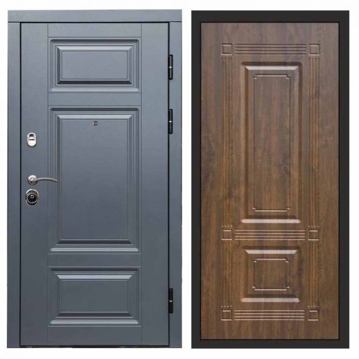 Входная дверь Termo-door Премиум Грей - Мадрид Дуб