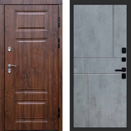 Входная дверь Termo-door Премиум Дуб - Горизонт Бетон темный