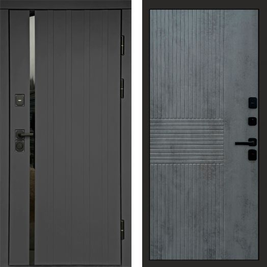 Входная дверь Termo-door Роял Графит - Мастино Бетон темный