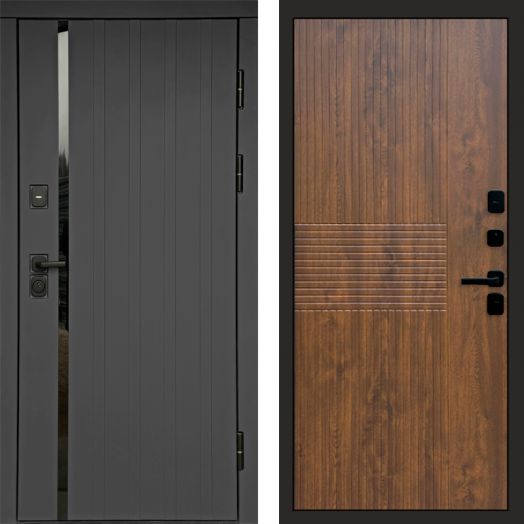 Входная дверь Termo-door Роял Графит - Мастино Дуб