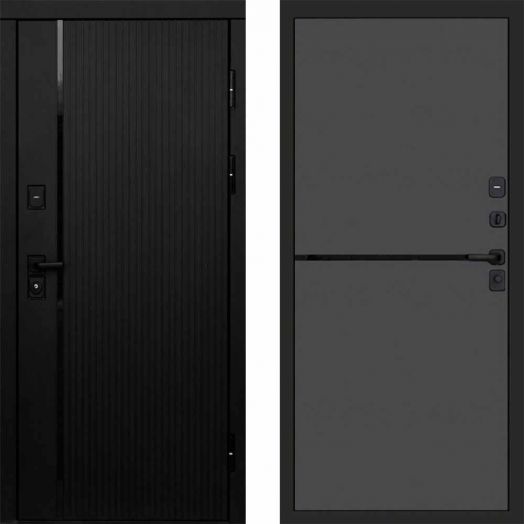 Входная дверь Termo-door Урбан Black - Нео Графит