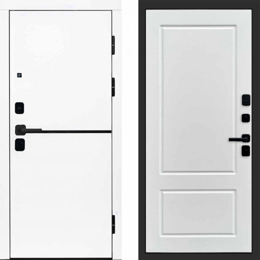 Входная дверь Termo-door Тренд WHITE - Марсель Белый софт