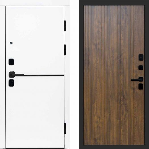 Входная дверь Termo-door Тренд WHITE - FLAT Дуб