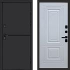 Входная дверь Termo-door Тренд Black - Мадрид Белый софт